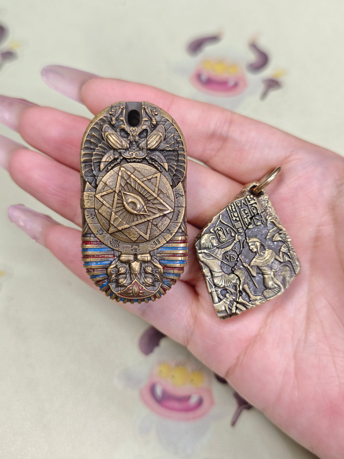 Eye Of Horus Brass