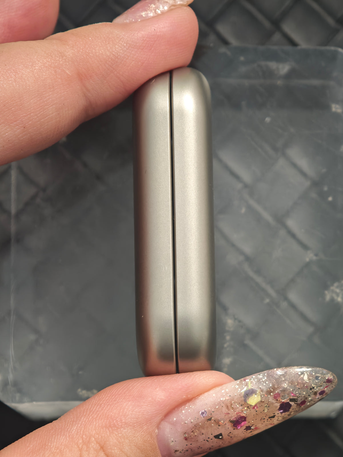 Floating Cloud Titanium Blasted
