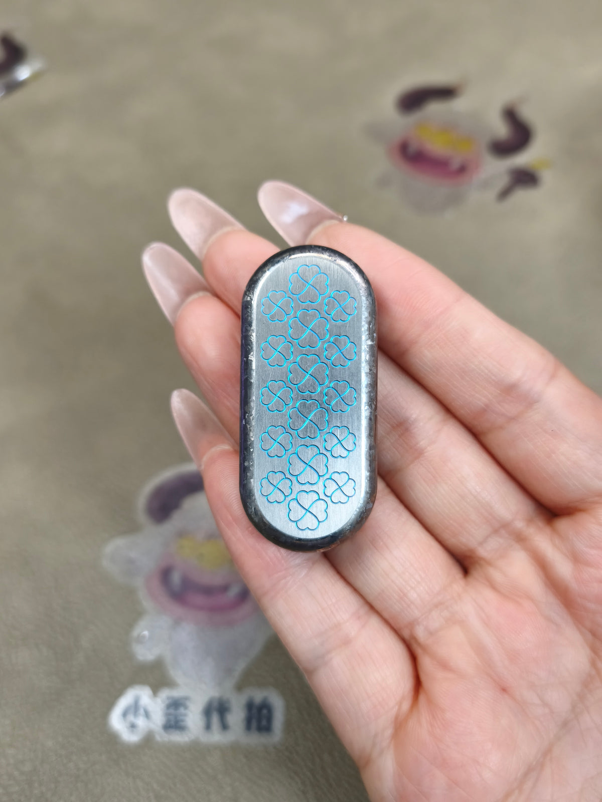 Top B Valentines Crystallized Titanium