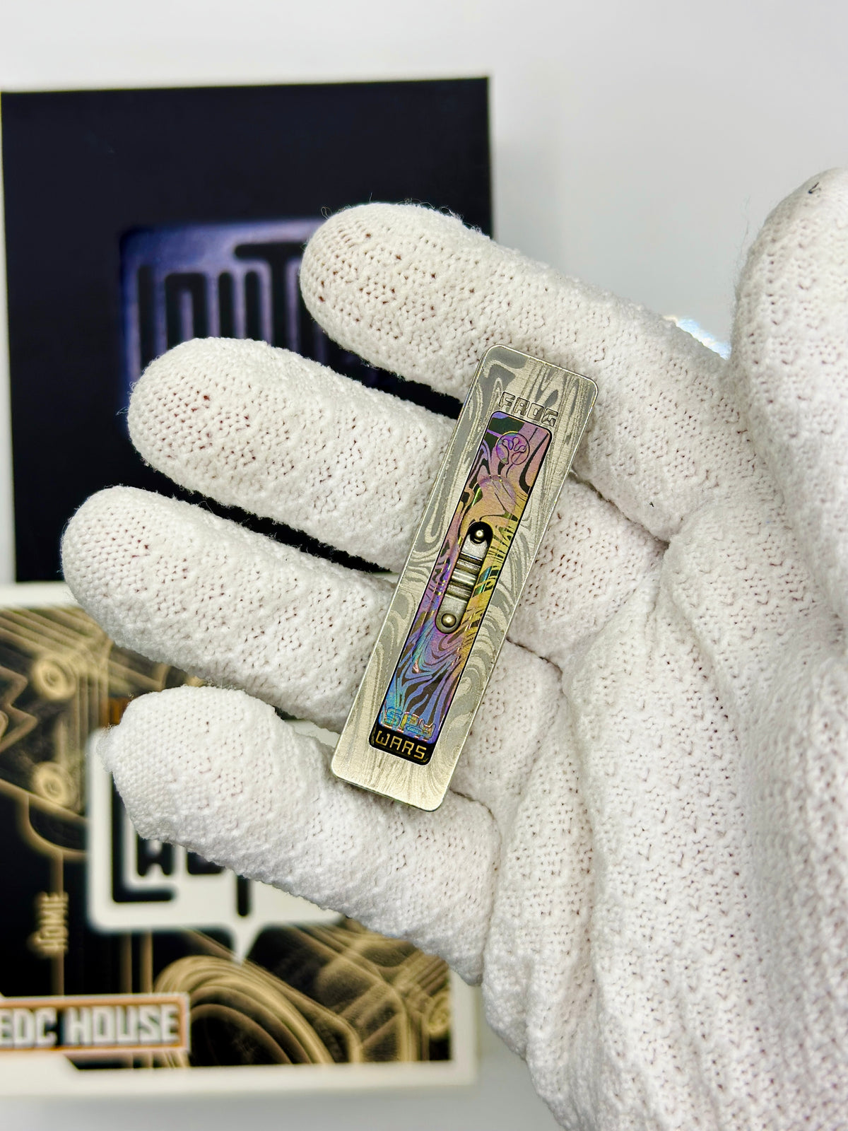 Frog Zirconium Engraved