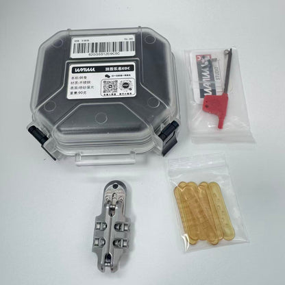 Exoskeleton Precision Machined Magnetic-Mechanical Stainless Steel