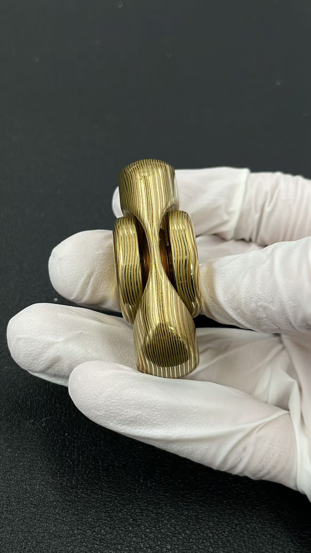Origin Point Copper Mokume