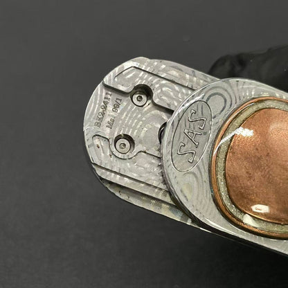 David'S Star Damasteel Copper Brass