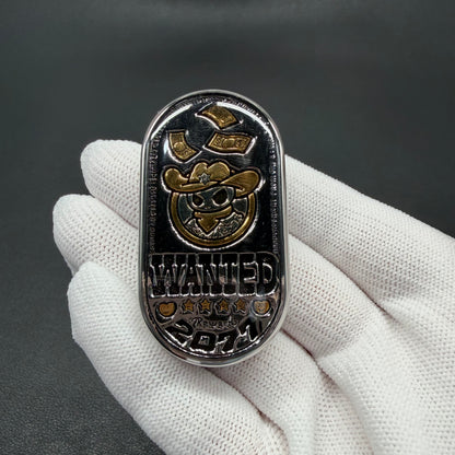 Cowboy Titanium Resin-Sealed Polished