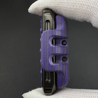 EXOSKELETON G10 Pink Purple Black Bone Core Stainless Steel