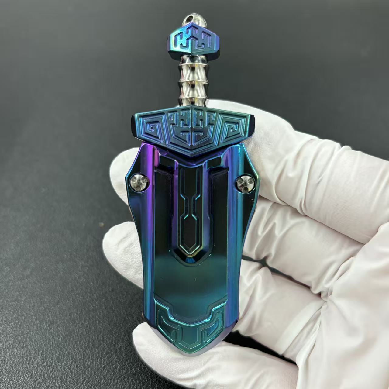 Taia Sword Zirconium Oil Slick