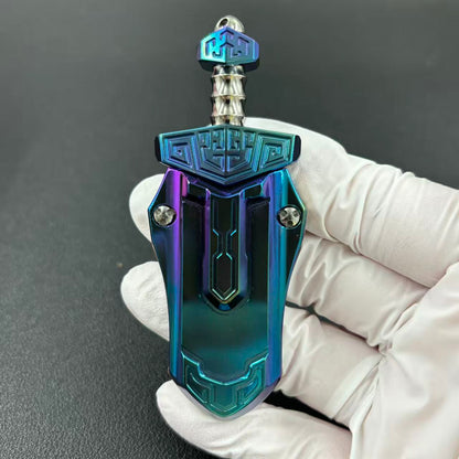 Taia Sword Zirconium Oil Slick