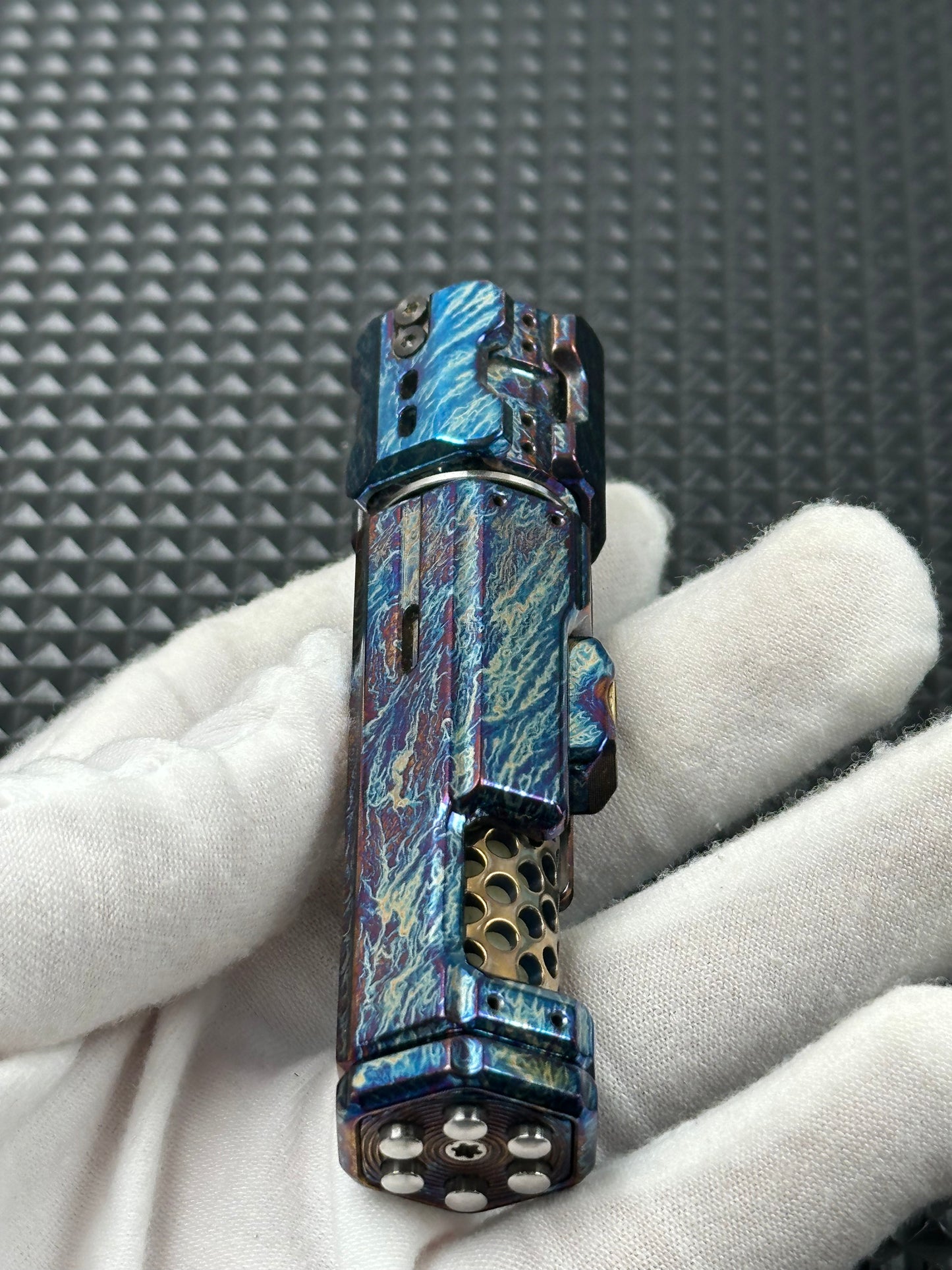 NAYICI Musketeer Titanium Engraved