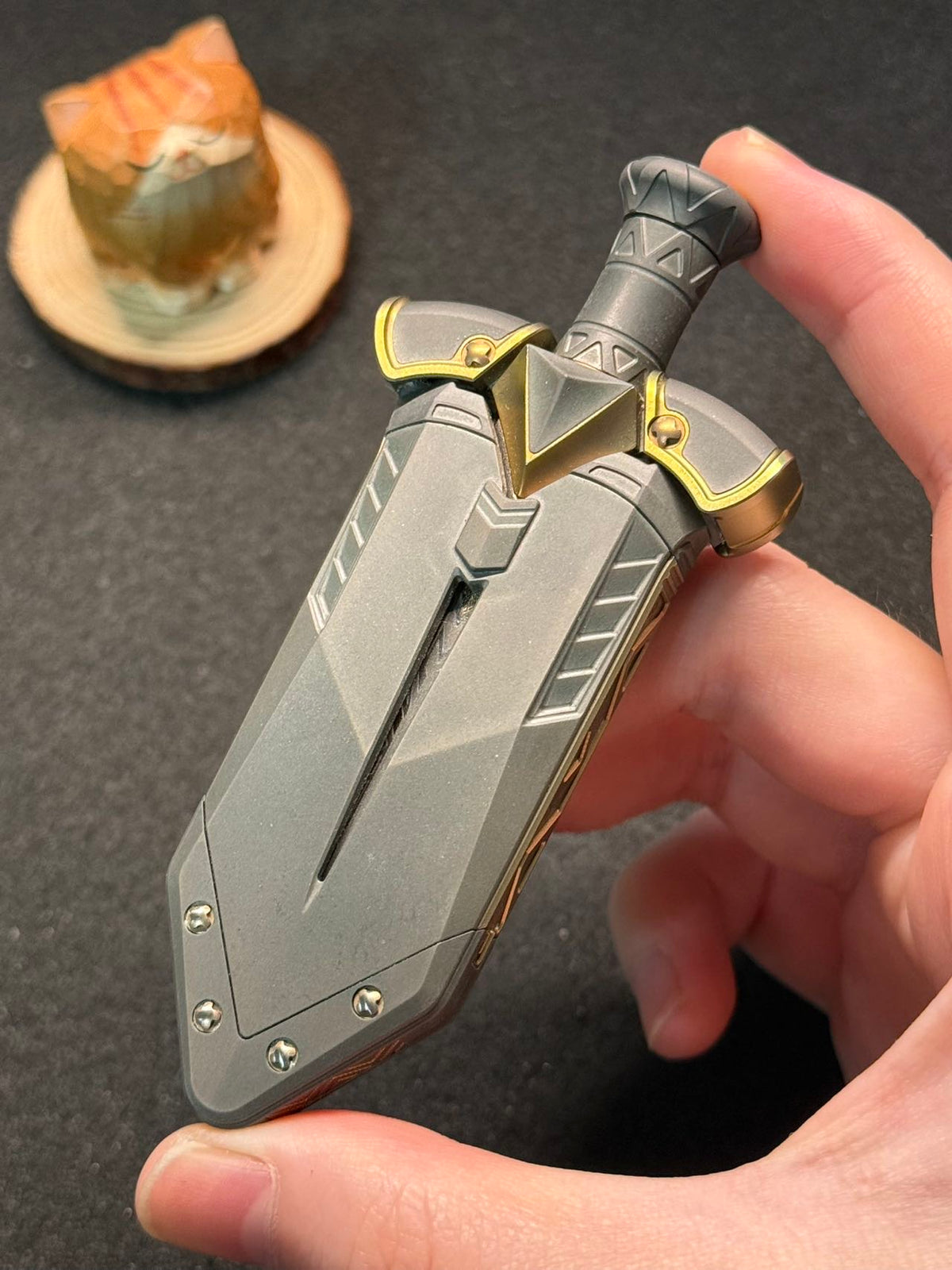 Ghost Lantern Lake Sword Tungsten-Copper