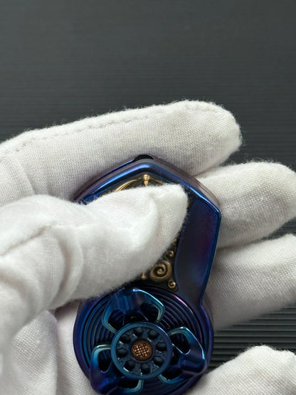 Demon Subduing Toga Tangcao Pattern Titanium
