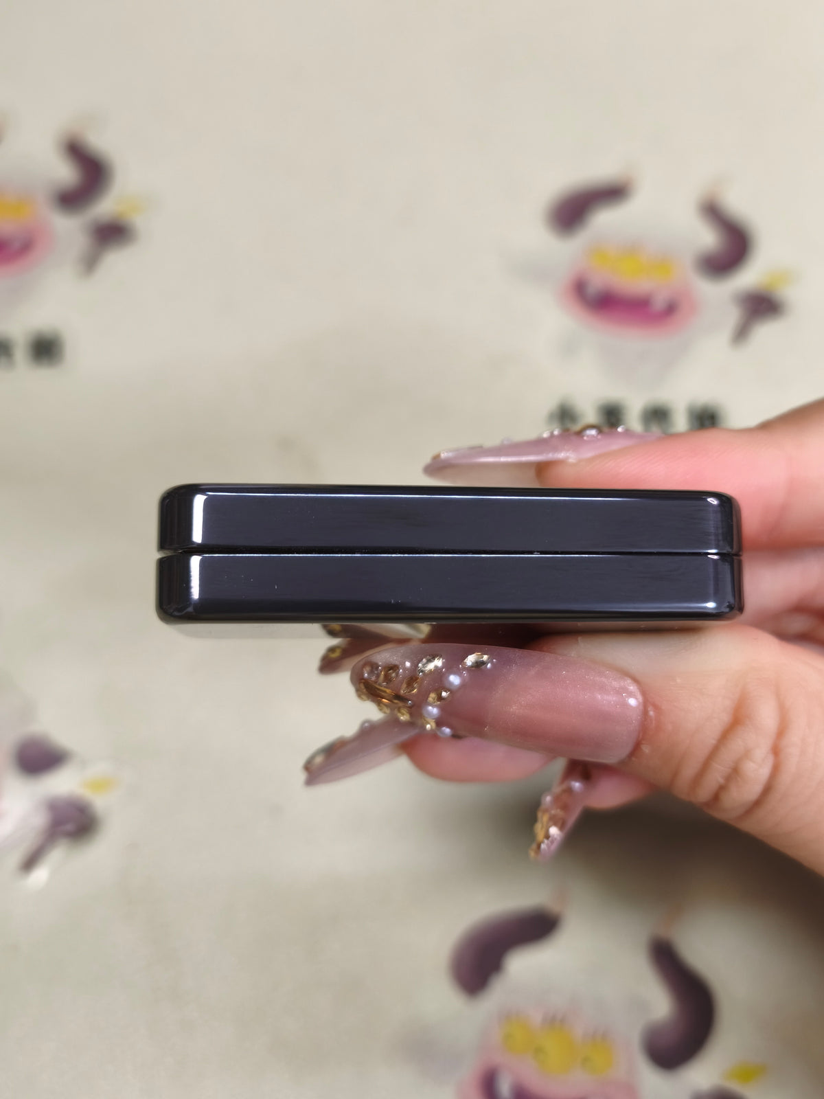 Brocade & Azure Paperweight Zirconium Polished
