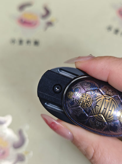 New Year Fortune Pendant Zirconium