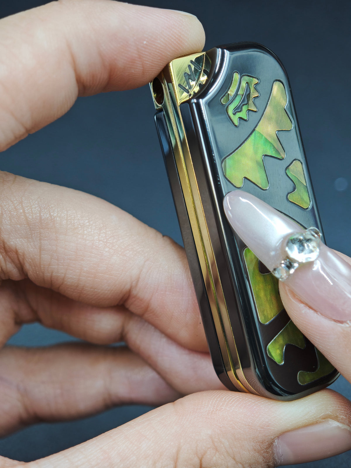 Q Mechanical Zirconium Engraved