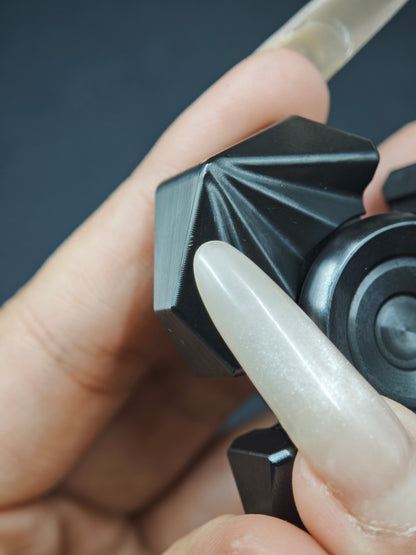 Tri-Leaf Crossbone Zirconium
