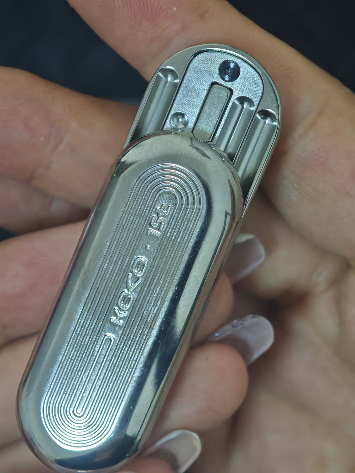 Floating Cloud Titanium Polished