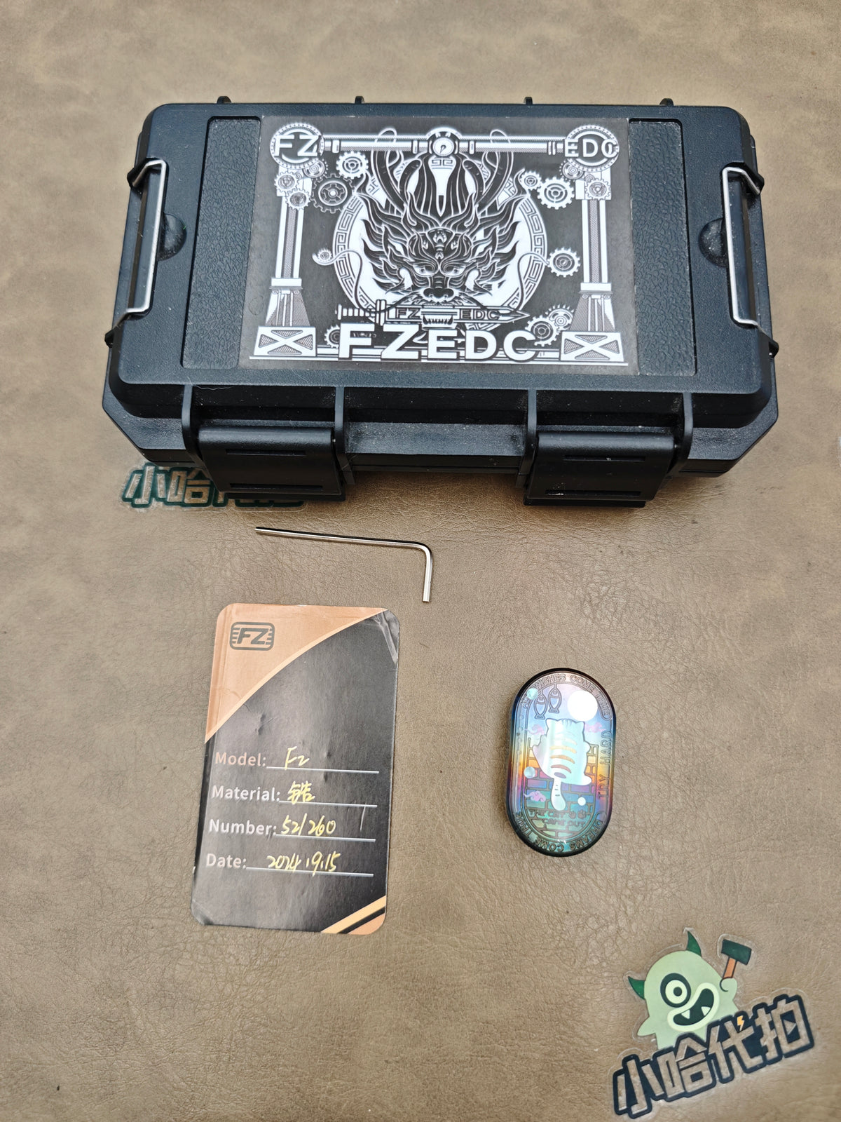F2 Zirconium Resin-Sealed Oil Slick