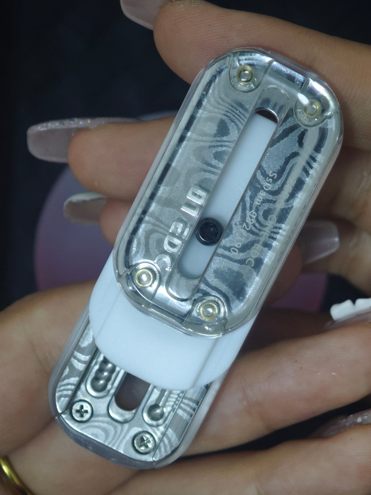 3 Layer Dense Core Damasteel
