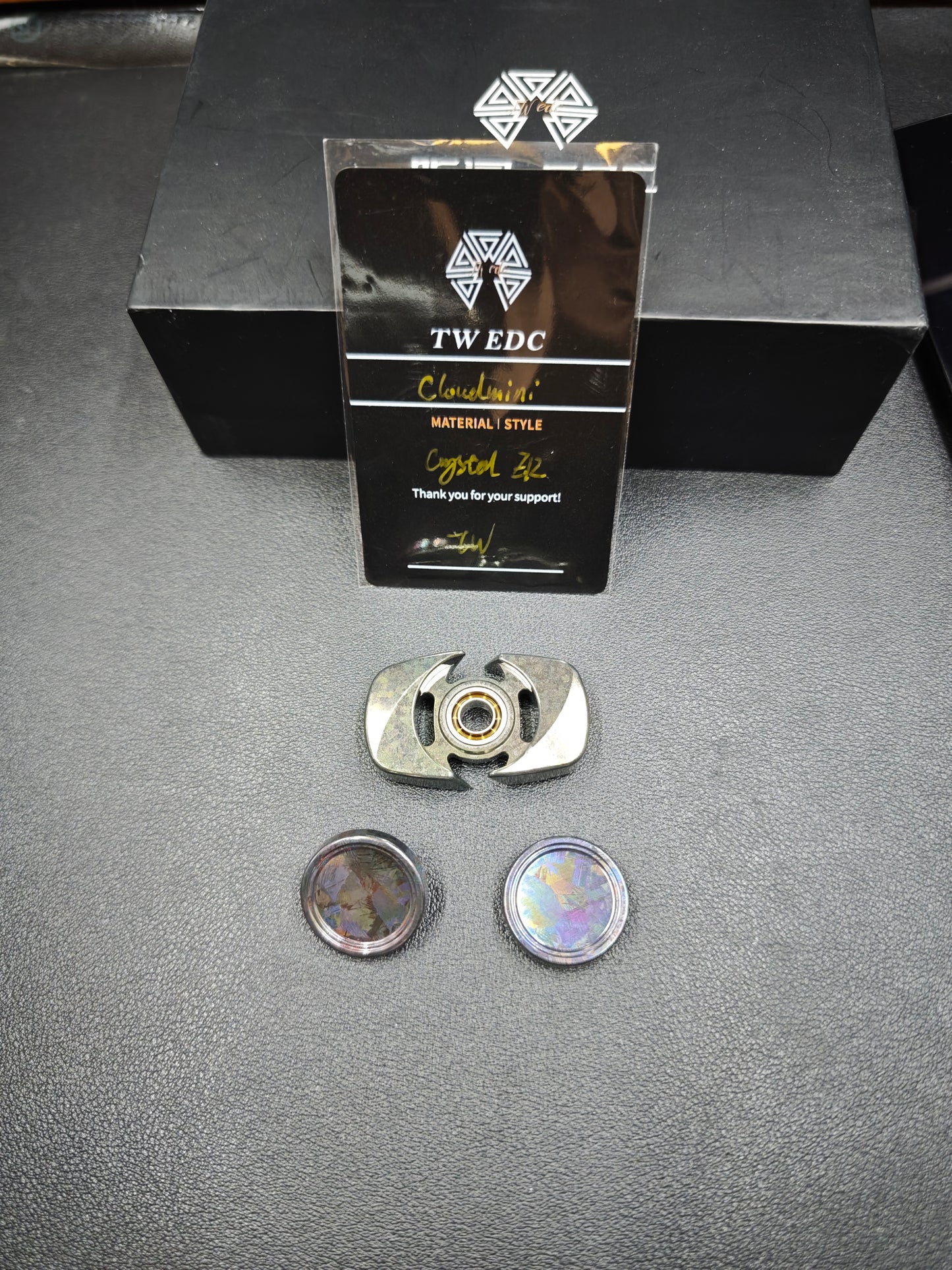 Spinner Crystallized Zirconium