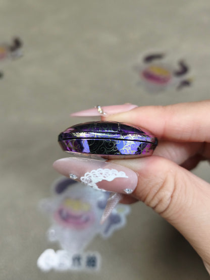 Jingle Beetle Zirconium Color-Anodized Polished