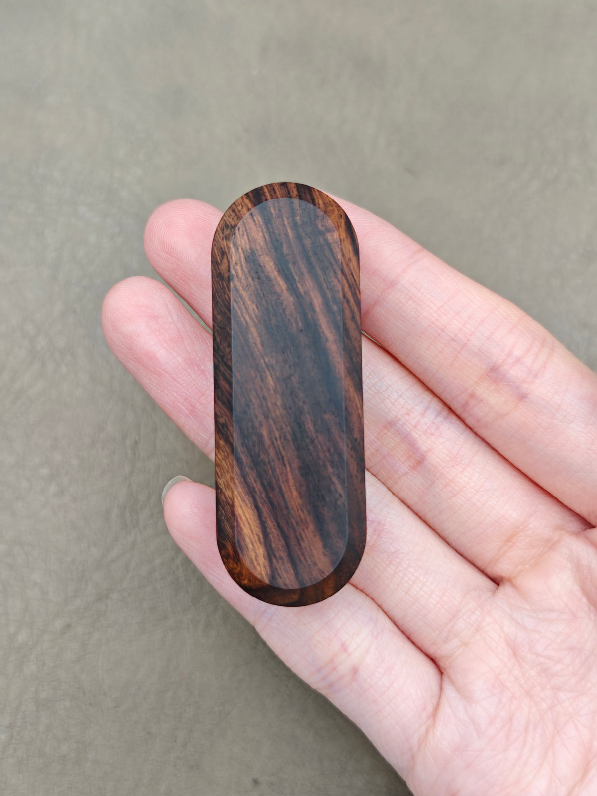 Lucky Draw Stabilized wood Gold Plated