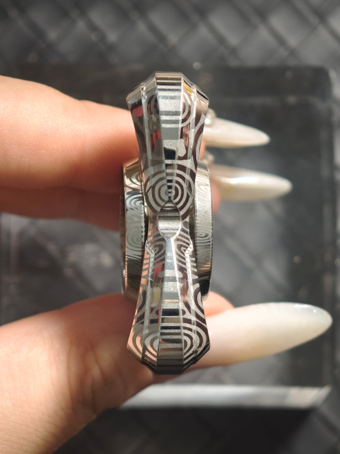 Cat's Eye Damasteel