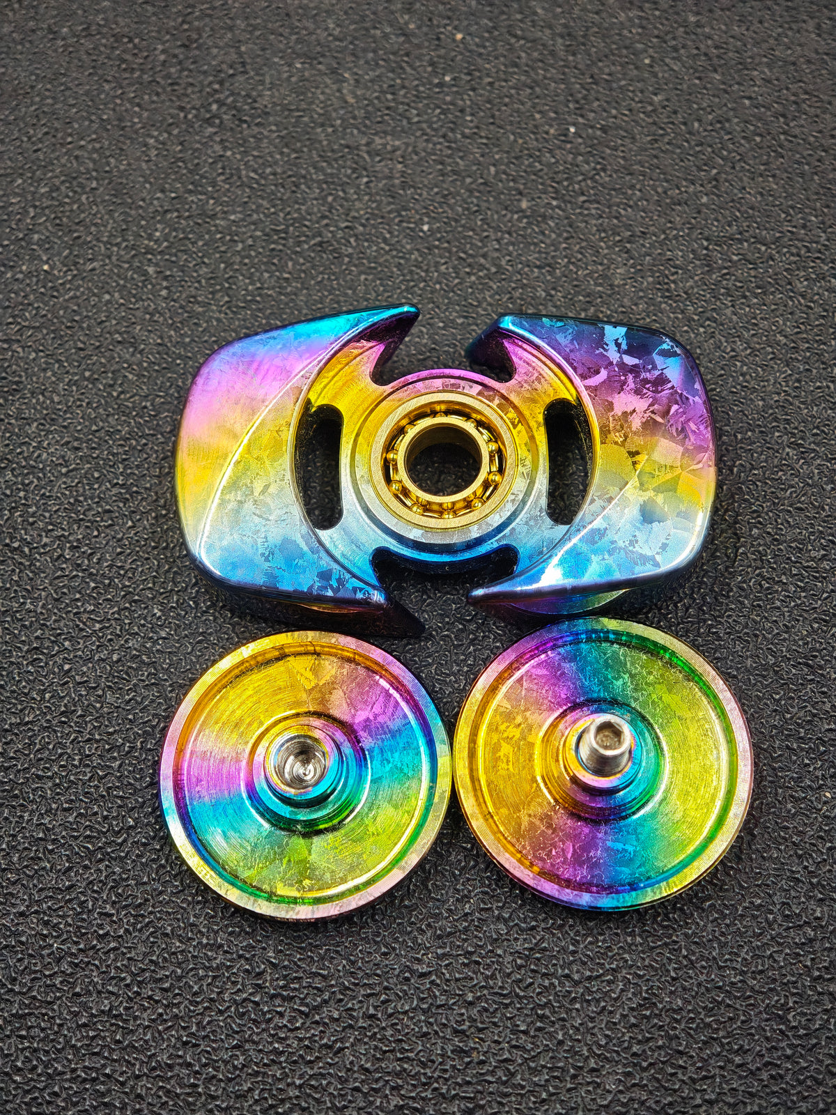 Premium Exquisite Cloud Crystallized Titanium