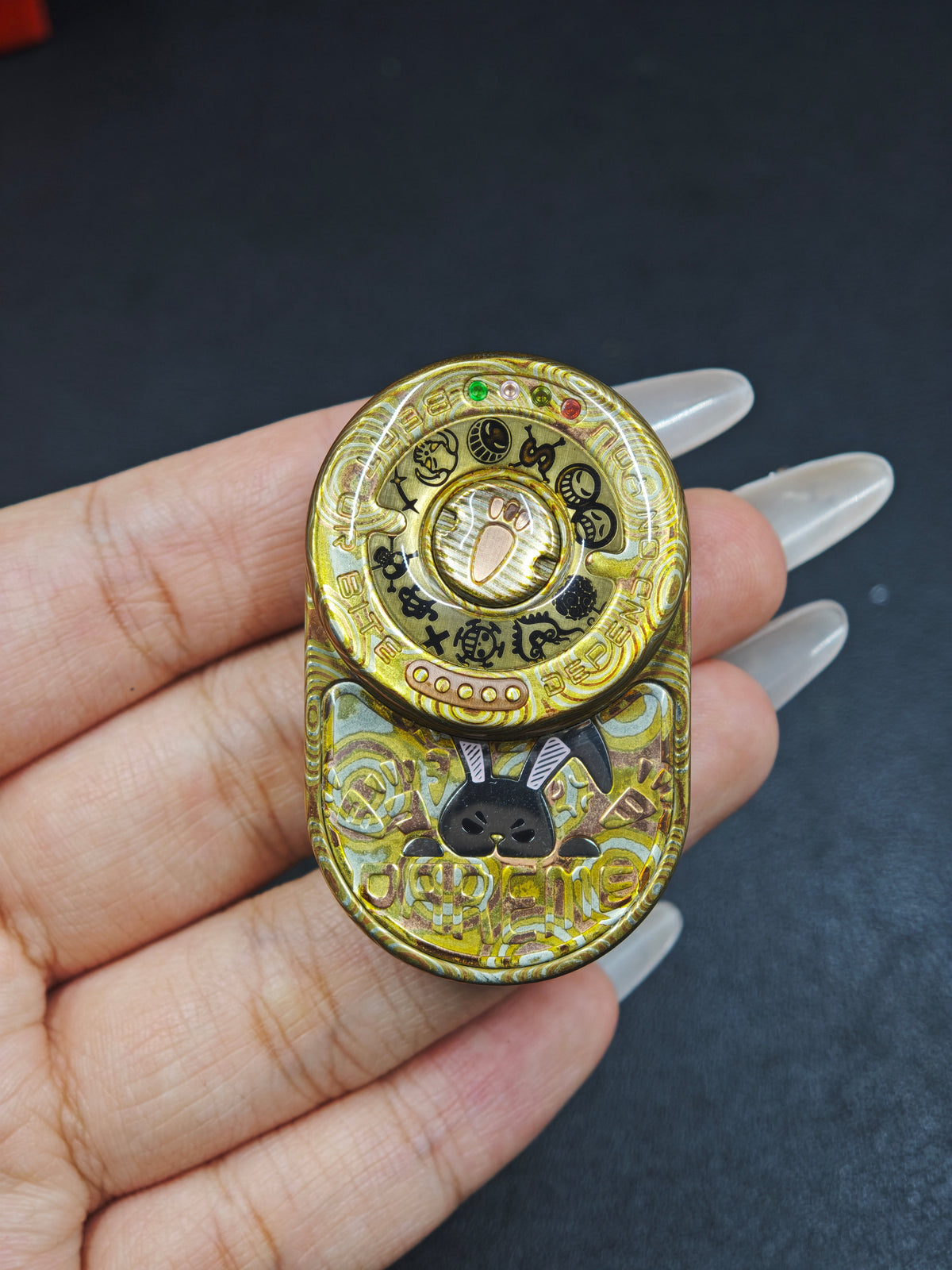 MIX Mokume Etched Resin-Sealed Polished Limited 50