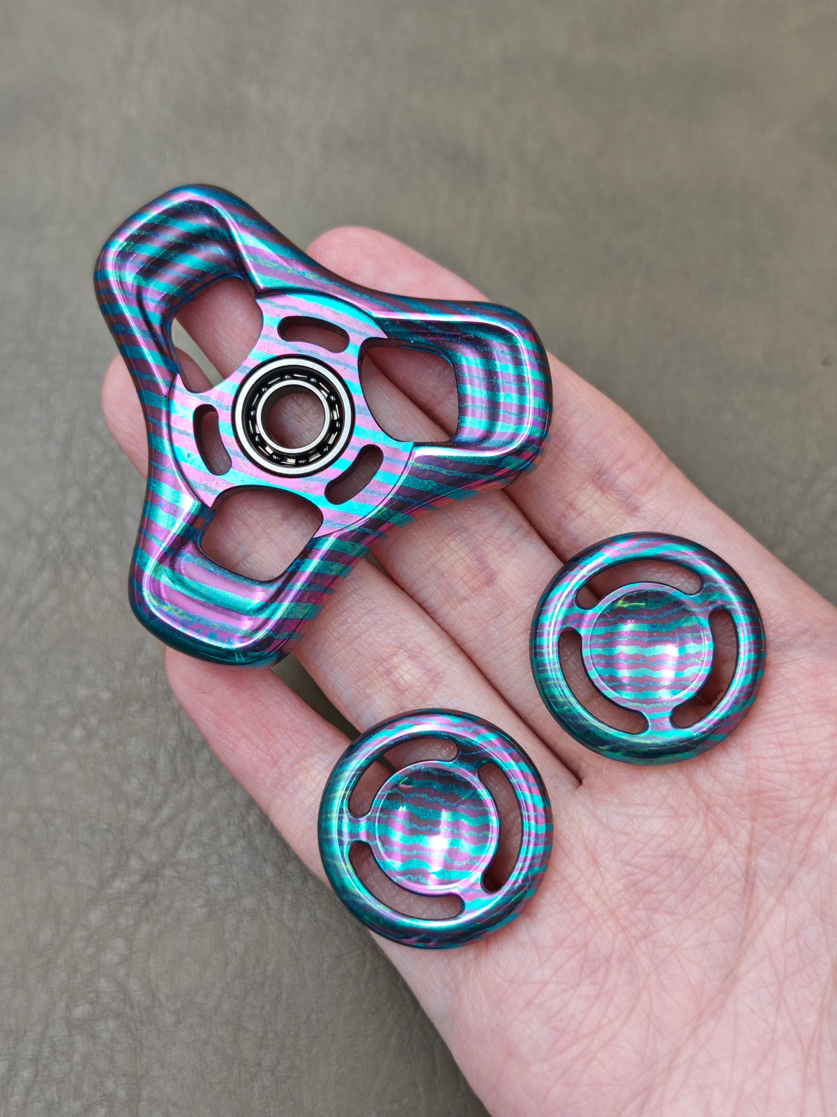 Folding Leaf Mini Titanium Mokuti
