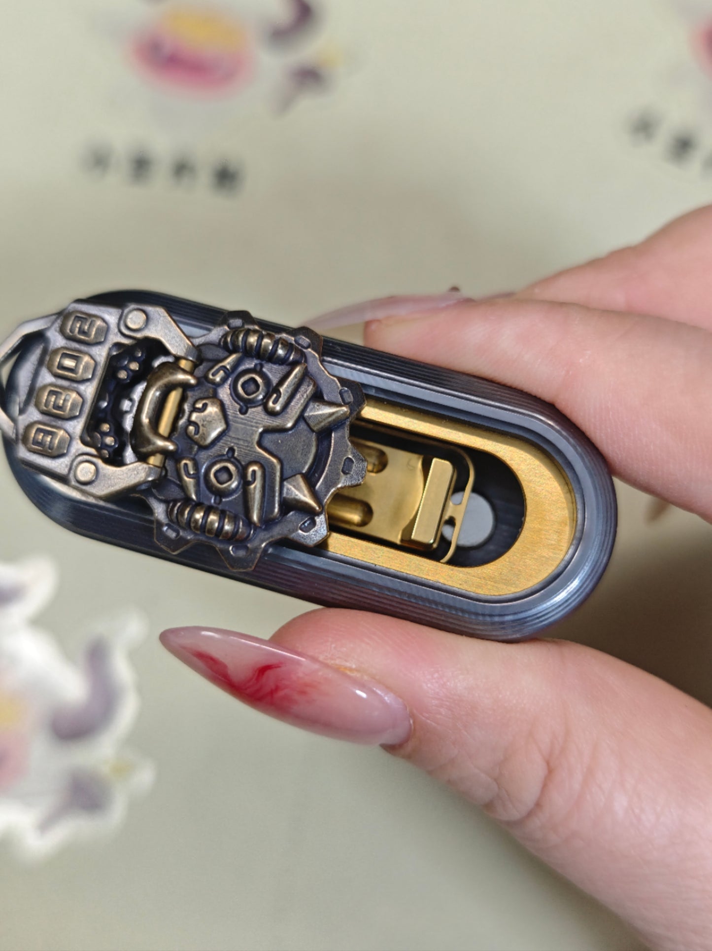 Cyber Jiaotu Damasteel PVD Coated
