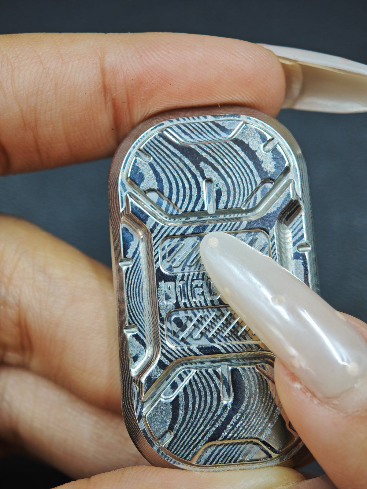 No.8 Shell Damasteel