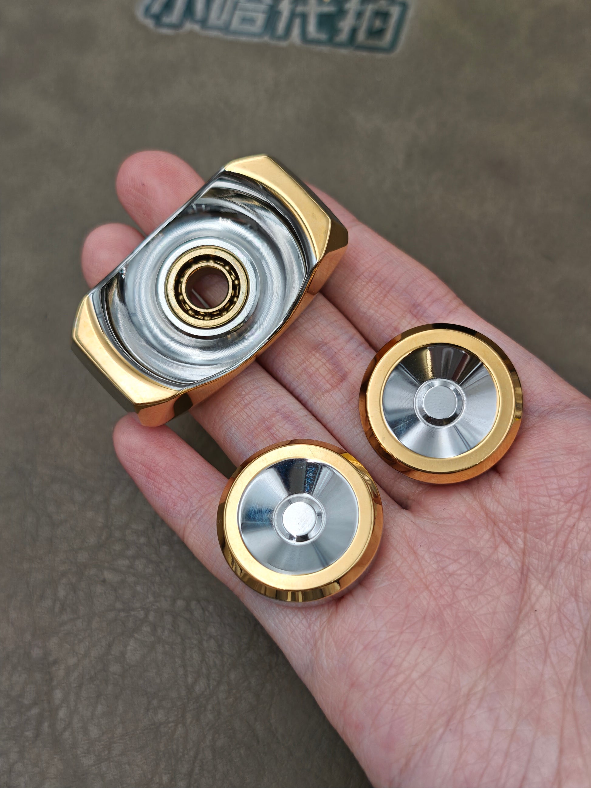 Mighty Tiger Stainless Steel Gold Plated