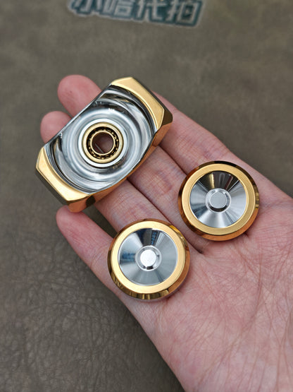 Mighty Tiger Stainless Steel Gold Plated