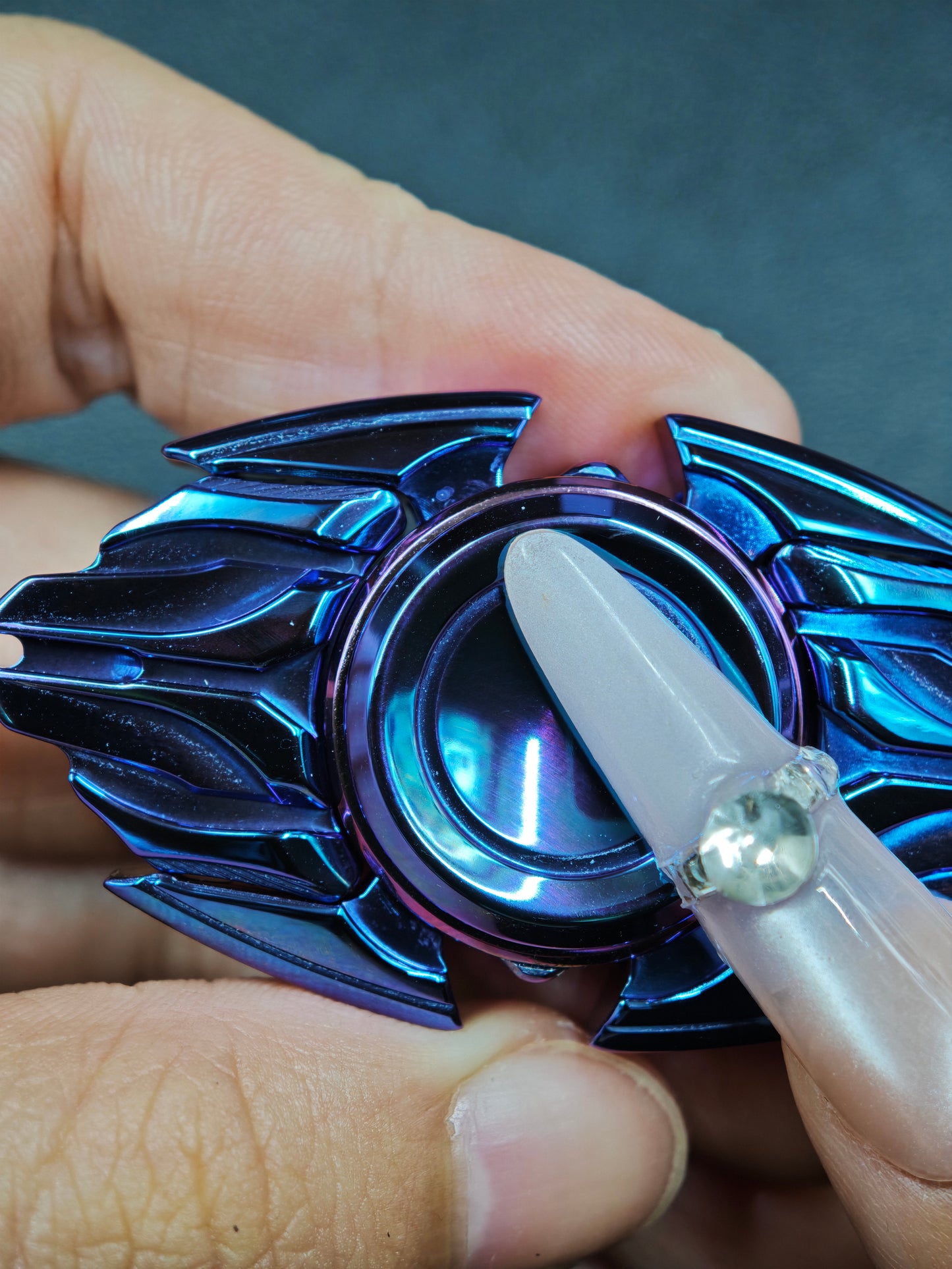 Dark Shell Opening Zirconium