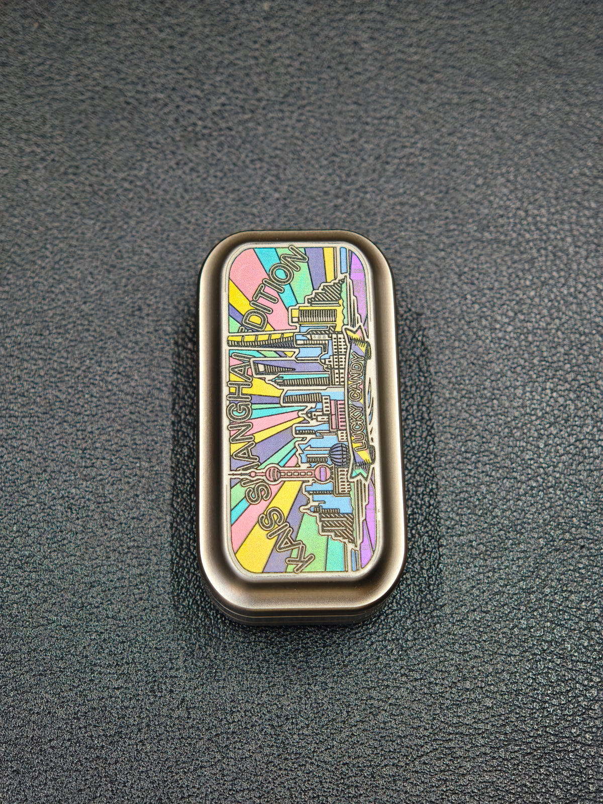 Lucky Candy Titanium Color-Anodized Engraved Limited Edition