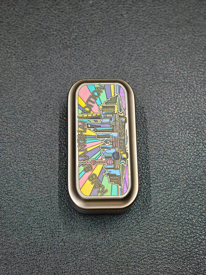 Lucky Candy Titanium Color-Anodized Engraved Limited Edition