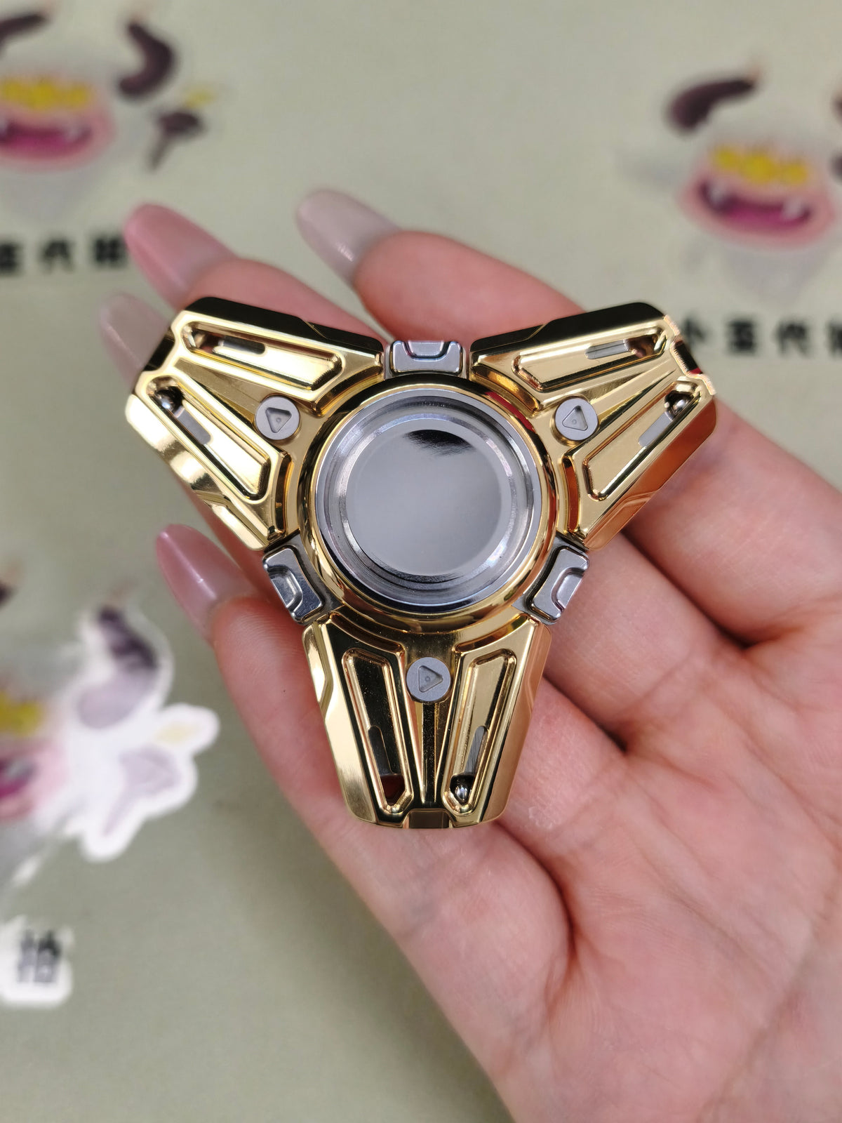God of Time Stainless Steel Gold Plated