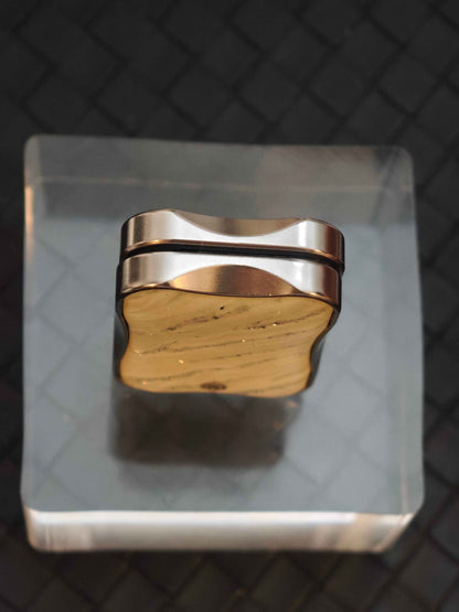 Peacock Aura Sand Stainless Steel