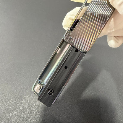 Tita Zirconium Engraved Oil Slick