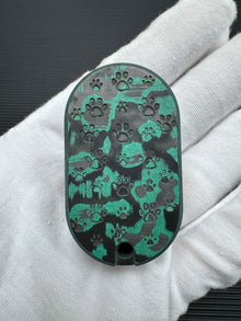 Greedy Cat Carbon Damascus