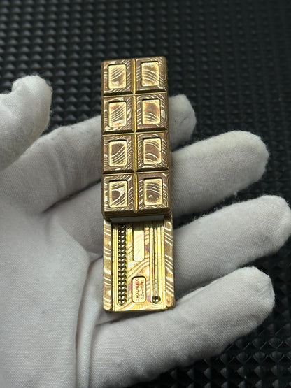 Wafer Chocolate Mokume