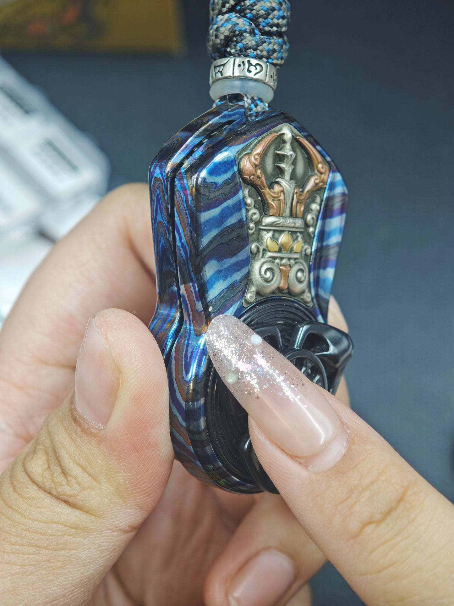 Demon Subduing Toga Tangcao Pattern Zircuti