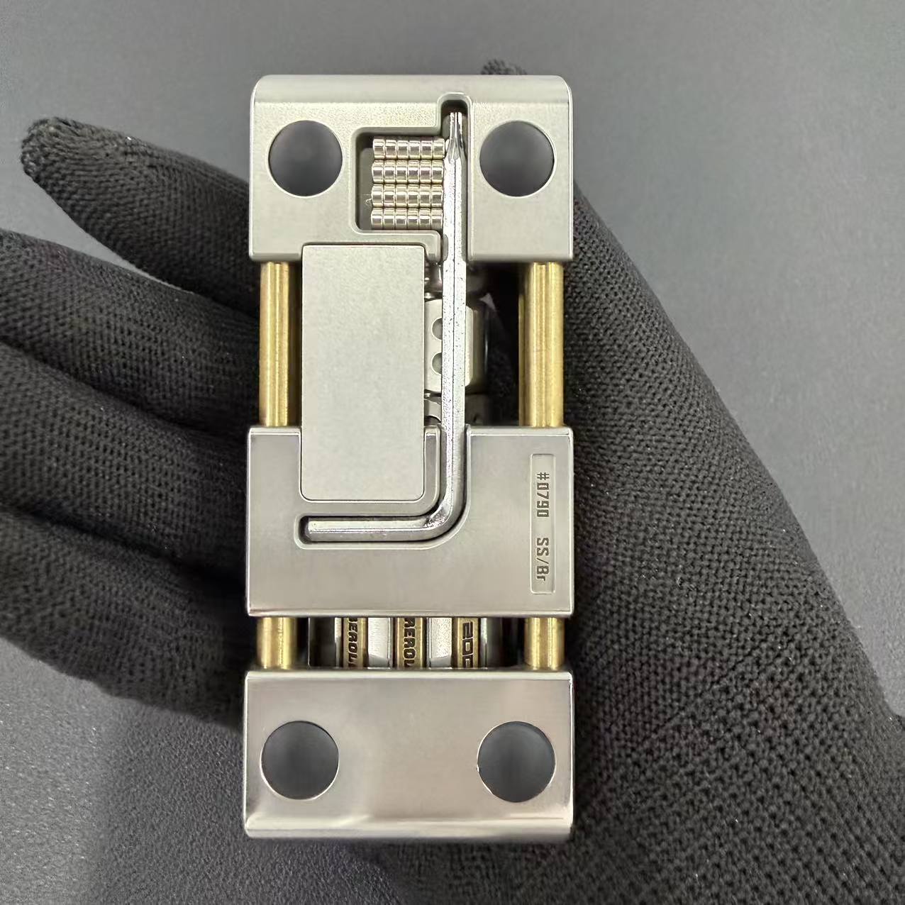 Jackpot 2.0 Deskset Stainless Steel Brass