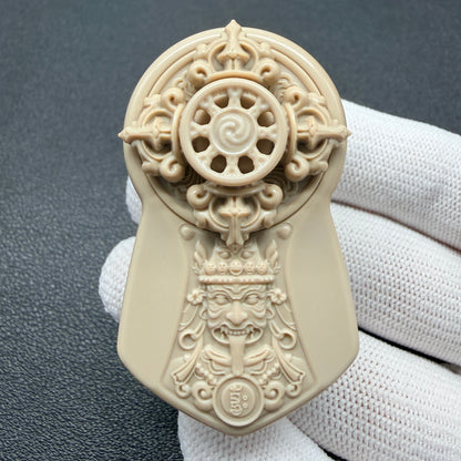 Demon Subduing Toga Tangcao Pattern PEEK Engraved