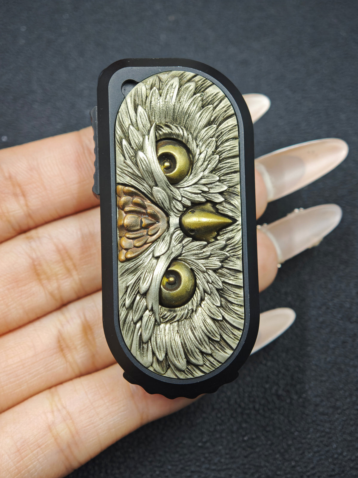 Owl Stainless Steel PVD Coated