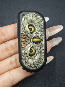 Owl Stainless Steel PVD Coated