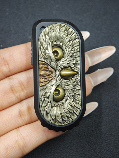 Owl Stainless Steel PVD Coated