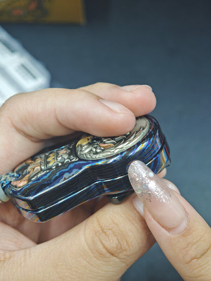 Demon Subduing Toga Tangcao Pattern Zircuti