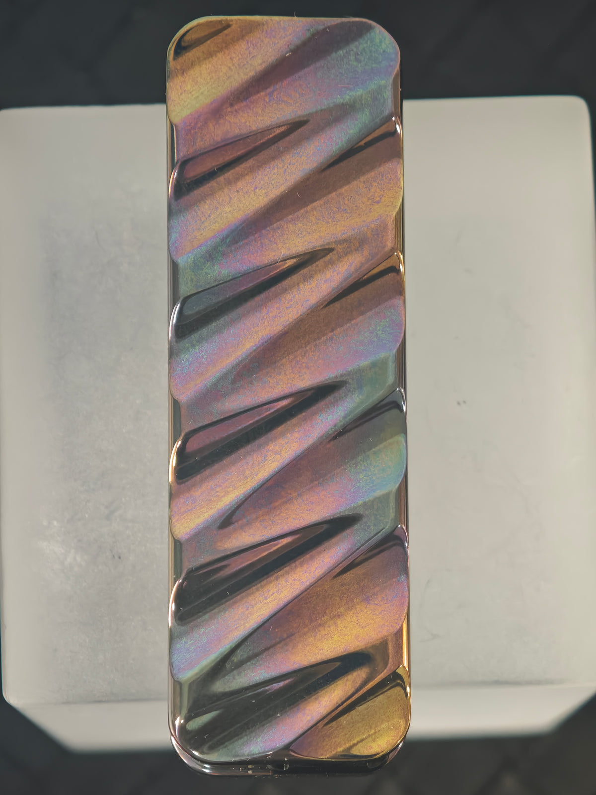 Tita Zirconium Polished Oil Slick