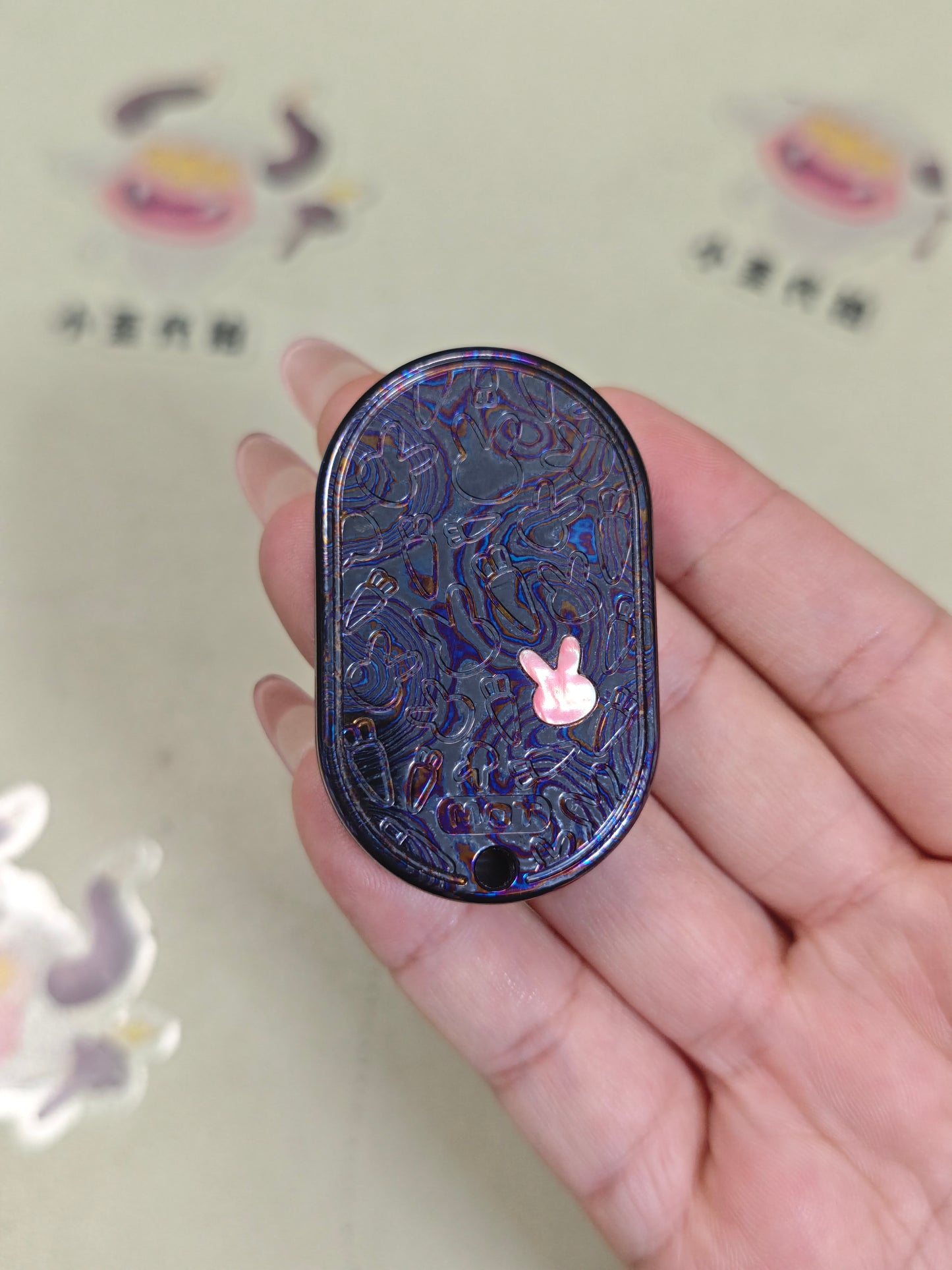 Grumpy Rabbit Rhythm Zirconium MOP Zircuti