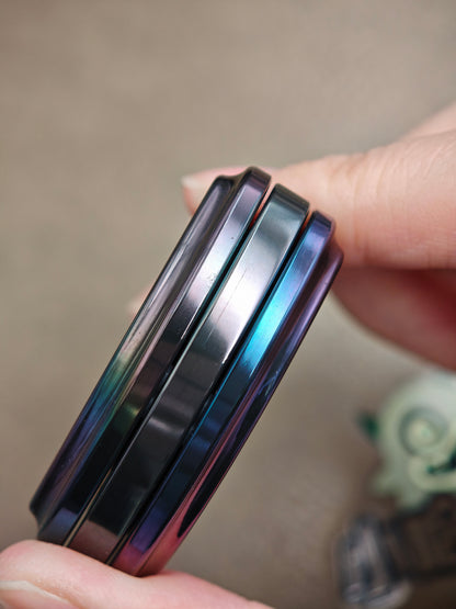 Balled Shell Zirconium Oil Slick
